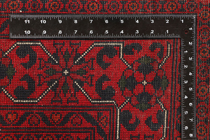 Dark Red Khal Mohammadi 6' 5 x 9' - No. 67024 - ALRUG Rug Store