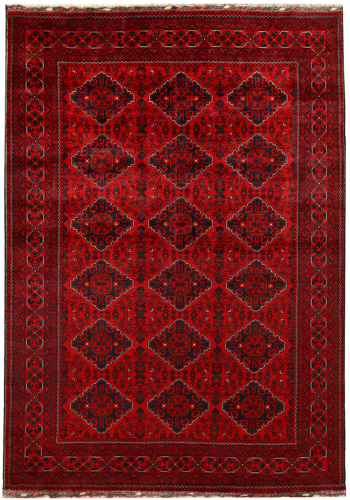 Dark Red Khal Mohammadi 6' 5 x 9' - No. 67024 - ALRUG Rug Store