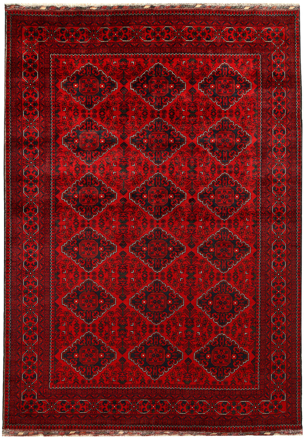 Dark Red Khal Mohammadi 6'  5" x 9' " - No. QA10840