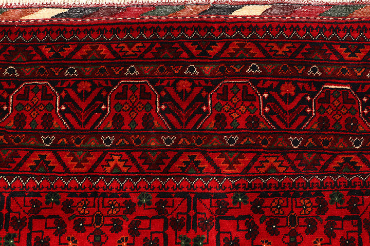 Dark Red Khal Mohammadi 6' 7 x 9' 8 - No. 67025 - ALRUG Rug Store