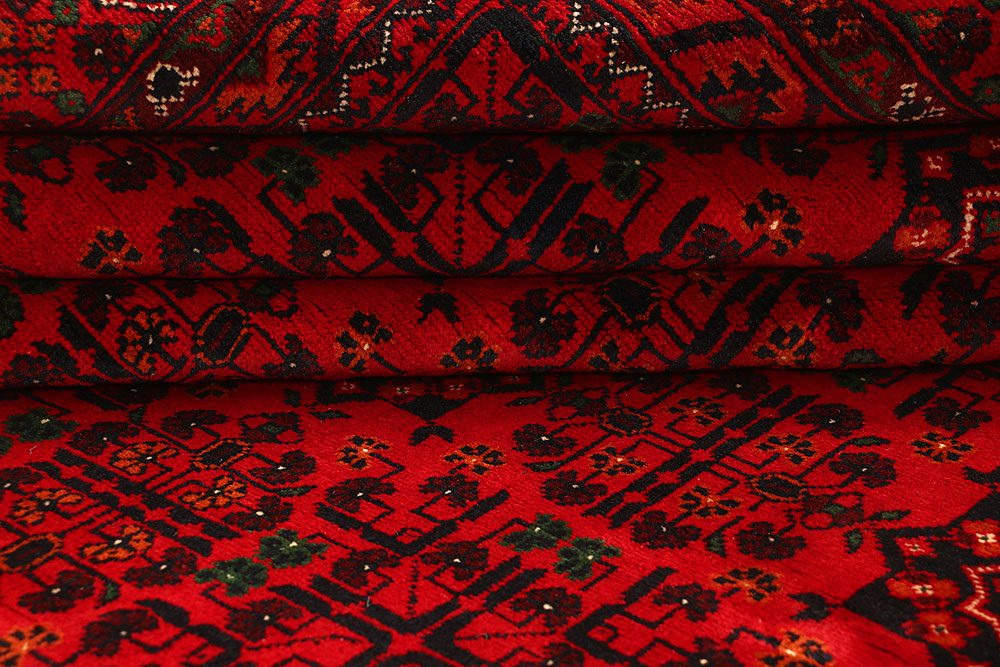 Dark Red Khal Mohammadi 6' 7 x 9' 8 - No. 67025 - ALRUG Rug Store