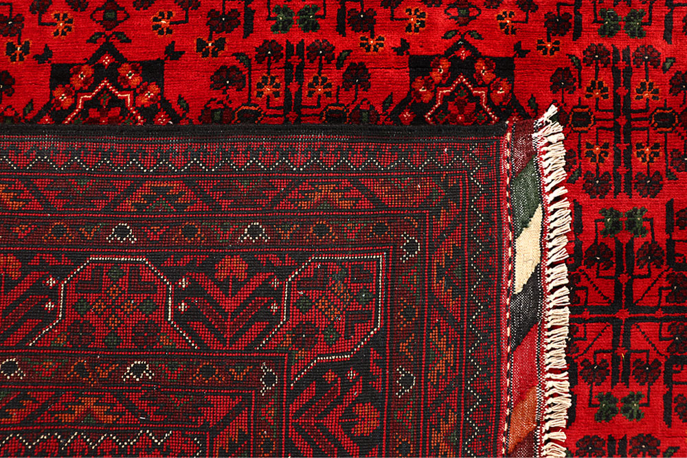 Dark Red Khal Mohammadi 6' 7 x 9' 8 - No. 67025 - ALRUG Rug Store