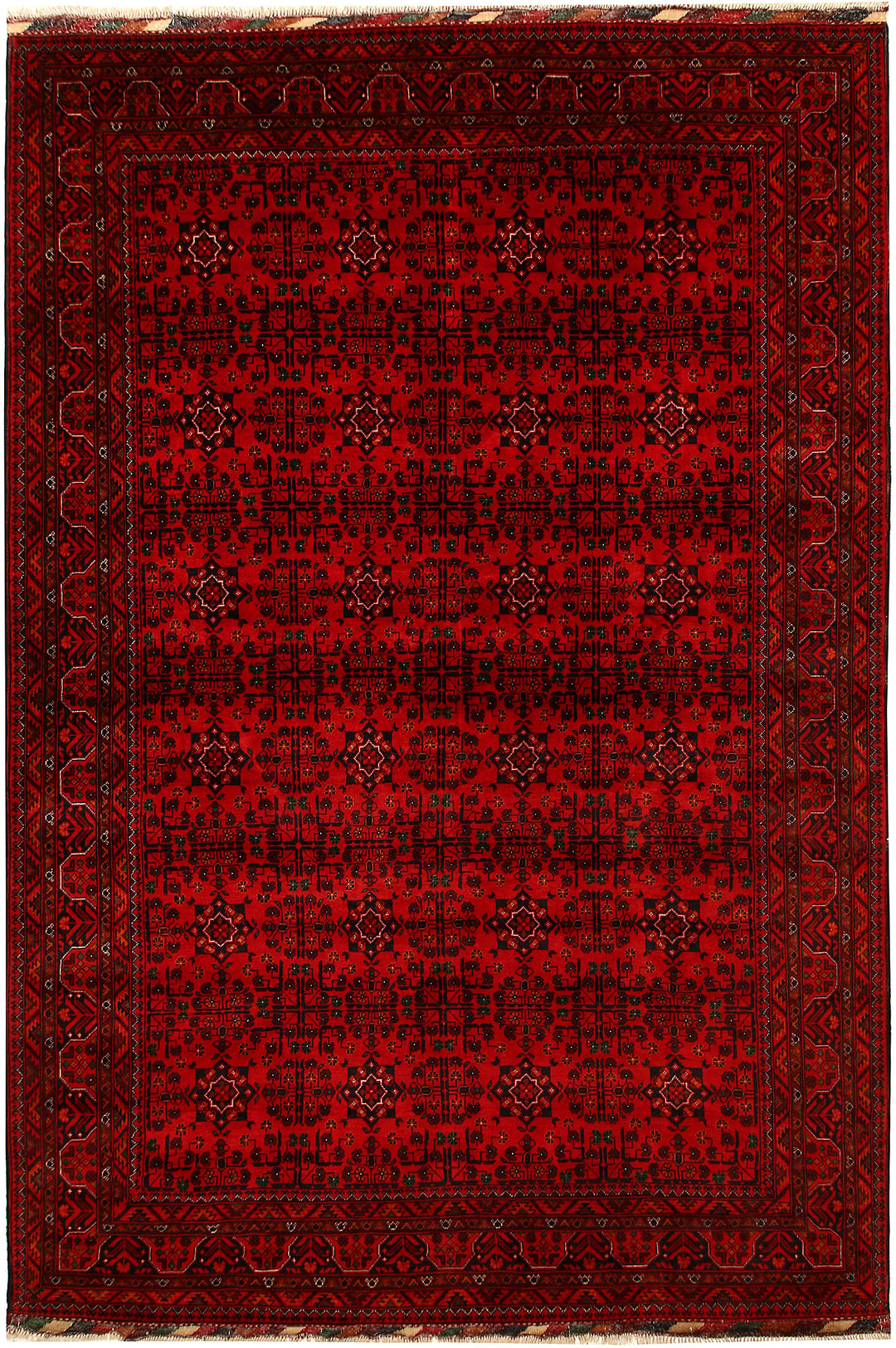 Dark Red Khal Mohammadi 6' 7 x 9' 8 - No. 67025 - ALRUG Rug Store