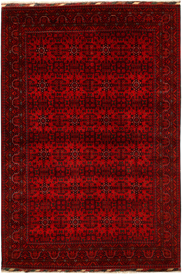 Dark Red Khal Mohammadi 6' 7 x 9' 8 - No. 67025 - ALRUG Rug Store