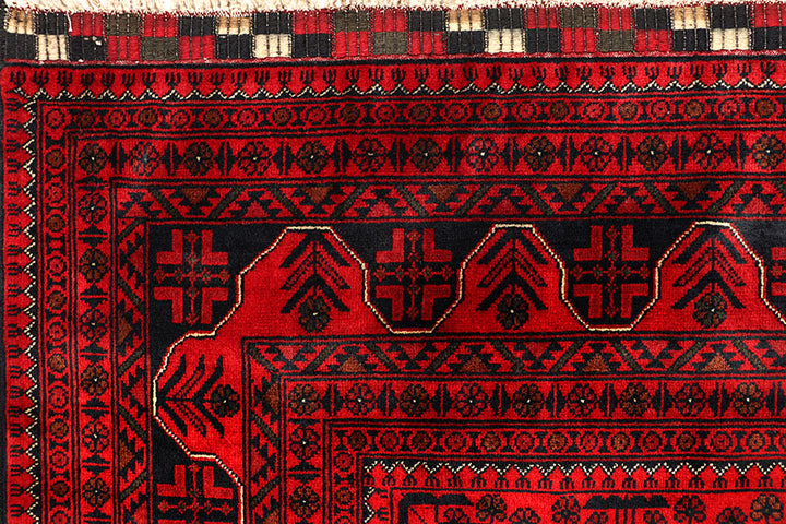 Dark Red Khal Mohammadi 6' 8 x 9' 6 - No. 67026 - ALRUG Rug Store