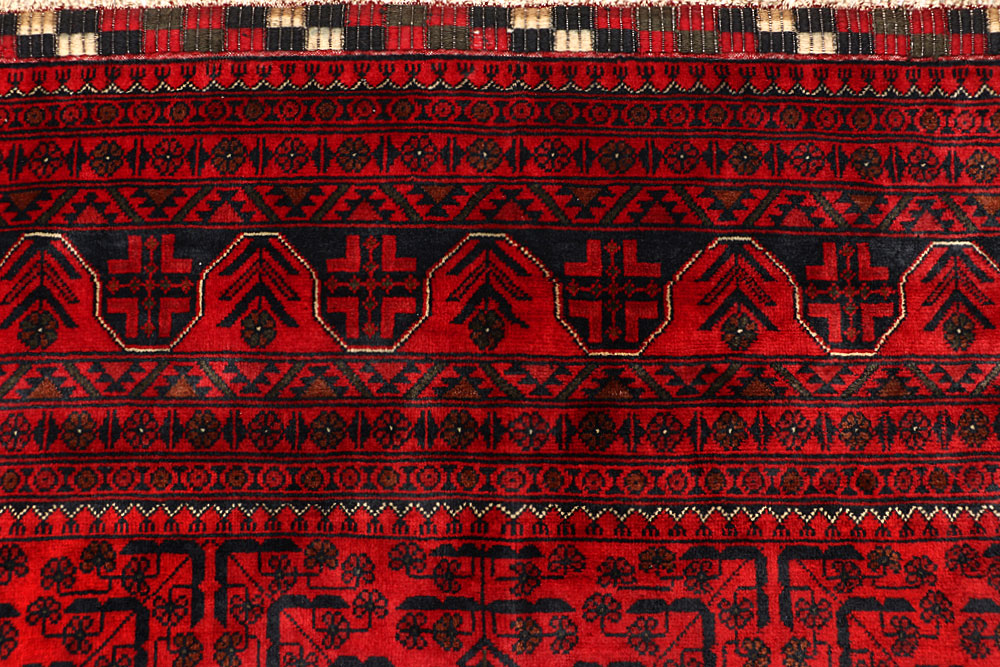Dark Red Khal Mohammadi 6' 8 x 9' 6 - No. 67026 - ALRUG Rug Store