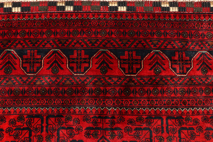 Dark Red Khal Mohammadi 6' 8 x 9' 6 - No. 67026 - ALRUG Rug Store