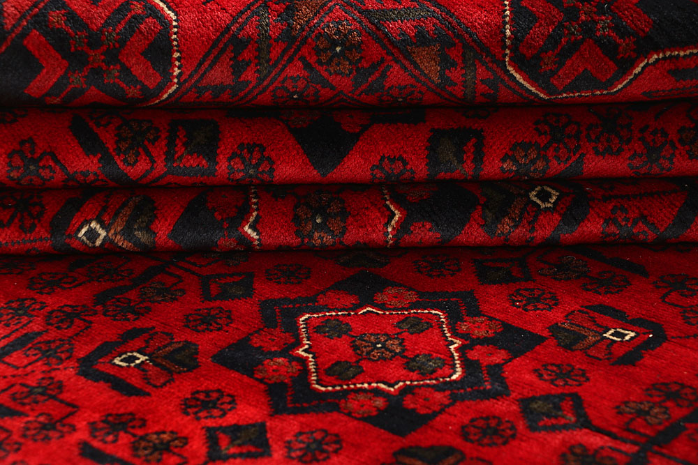 Dark Red Khal Mohammadi 6' 8 x 9' 6 - No. 67026 - ALRUG Rug Store