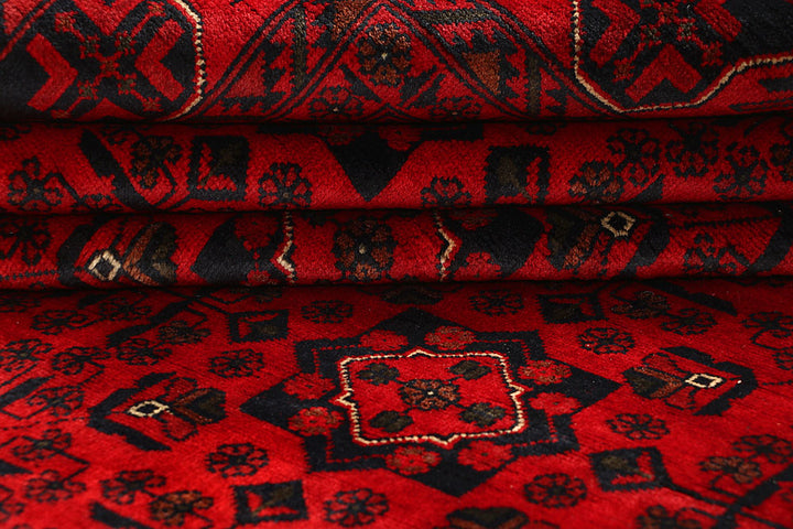 Dark Red Khal Mohammadi 6' 8 x 9' 6 - No. 67026 - ALRUG Rug Store