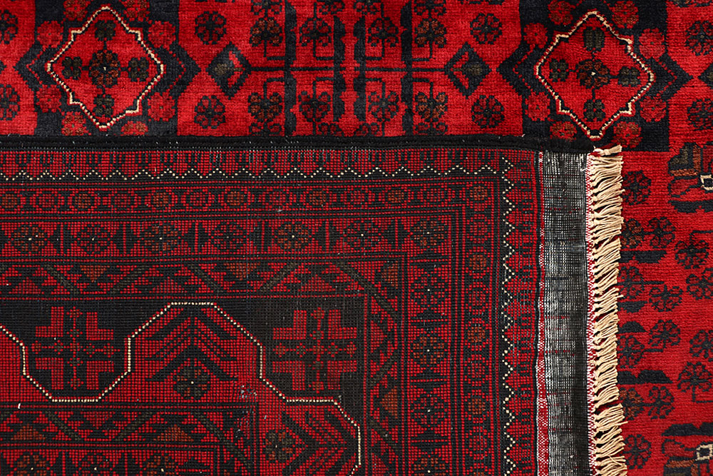 Dark Red Khal Mohammadi 6' 8 x 9' 6 - No. 67026 - ALRUG Rug Store