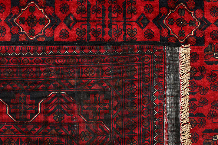 Dark Red Khal Mohammadi 6' 8 x 9' 6 - No. 67026 - ALRUG Rug Store