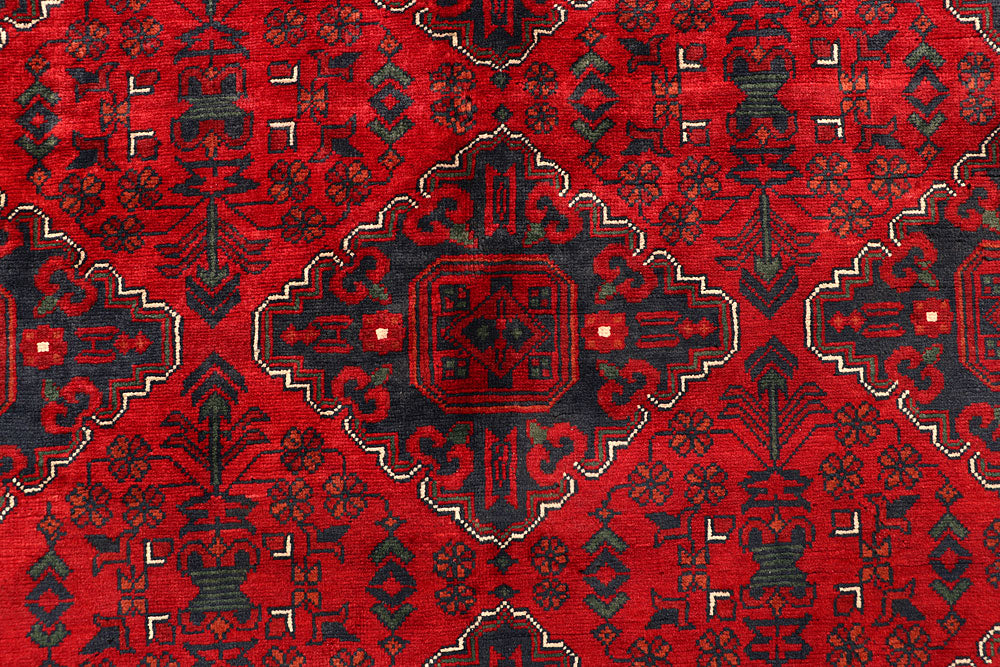 Dark Red Khal Mohammadi 6' 4 x 9' 3 - No. 67027 - ALRUG Rug Store