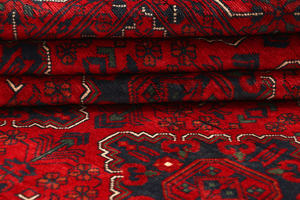 Dark Red Khal Mohammadi 6' 4 x 9' 3 - No. 67027 - ALRUG Rug Store