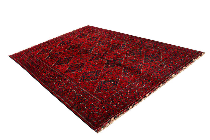 Dark Red Khal Mohammadi 6'  4" x 9'  3" - No. QA86927