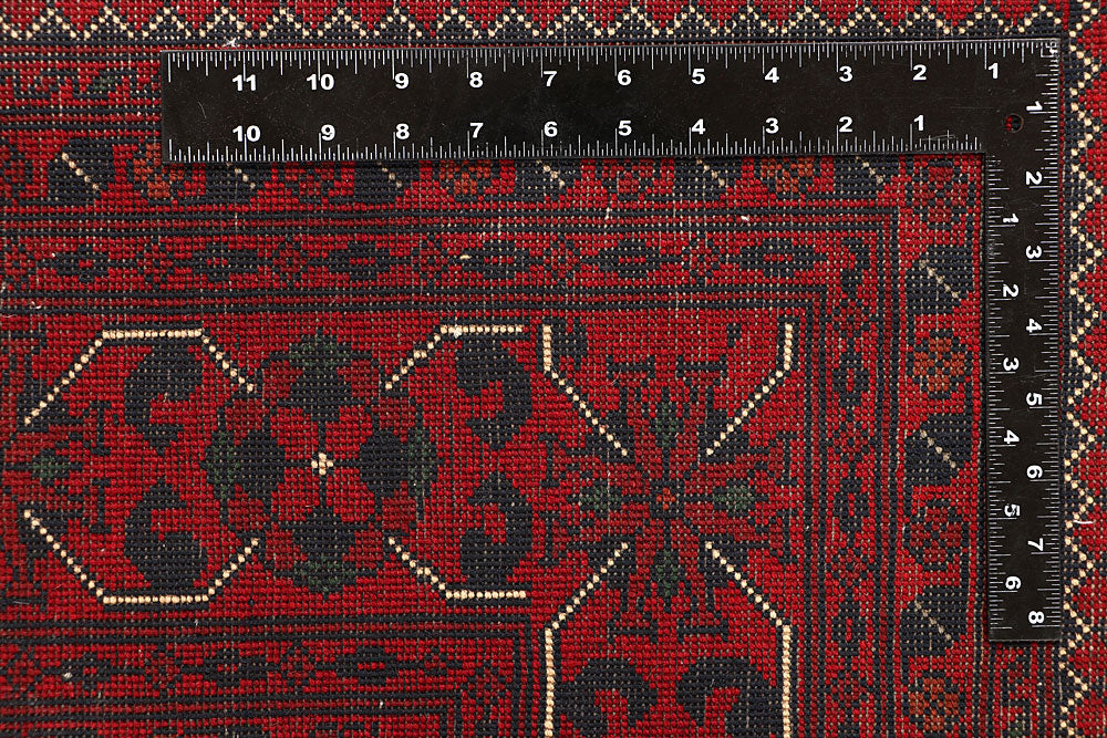 Dark Red Khal Mohammadi 6' 4 x 9' 3 - No. 67027 - ALRUG Rug Store