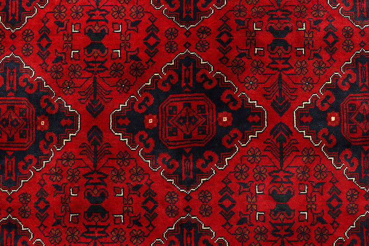 Dark Red Khal Mohammadi 6' 7 x 9' 10 - No. 67028 - ALRUG Rug Store