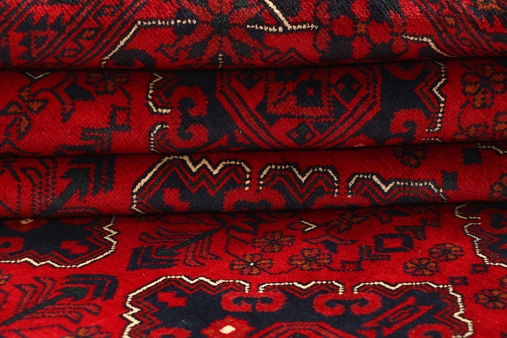 Dark Red Khal Mohammadi 6' 7 x 9' 10 - No. 67028 - ALRUG Rug Store