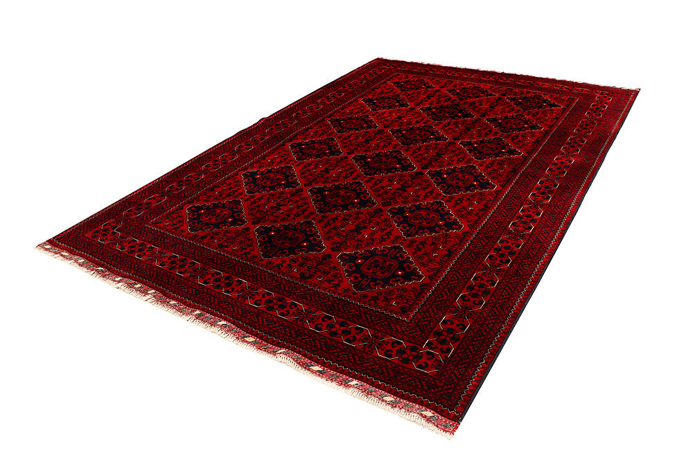 Dark Red Khal Mohammadi 6' 7 x 9' 10 - No. 67028 - ALRUG Rug Store