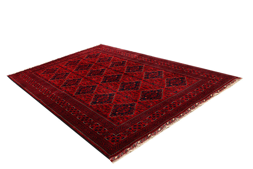 Dark Red Khal Mohammadi 6' 7 x 9' 10 - No. 67028 - ALRUG Rug Store