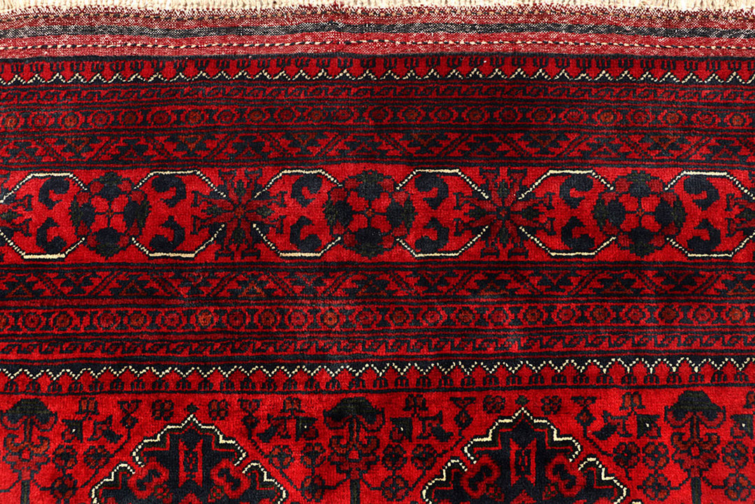 Dark Red Khal Mohammadi 6'  4" x 9'  7" - No. QA89293