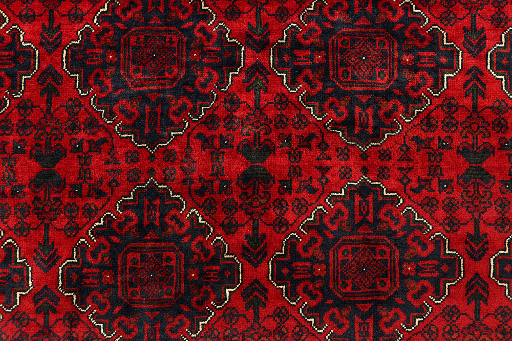Dark Red Khal Mohammadi 6' 4 x 9' 7 - No. 67029 - ALRUG Rug Store