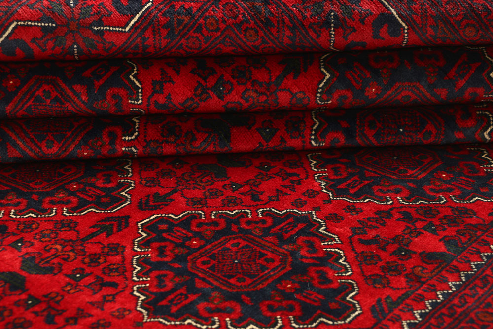 Dark Red Khal Mohammadi 6' 4 x 9' 7 - No. 67029 - ALRUG Rug Store