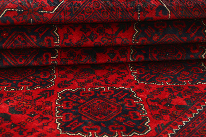 Dark Red Khal Mohammadi 6'  4" x 9'  7" - No. QA89293