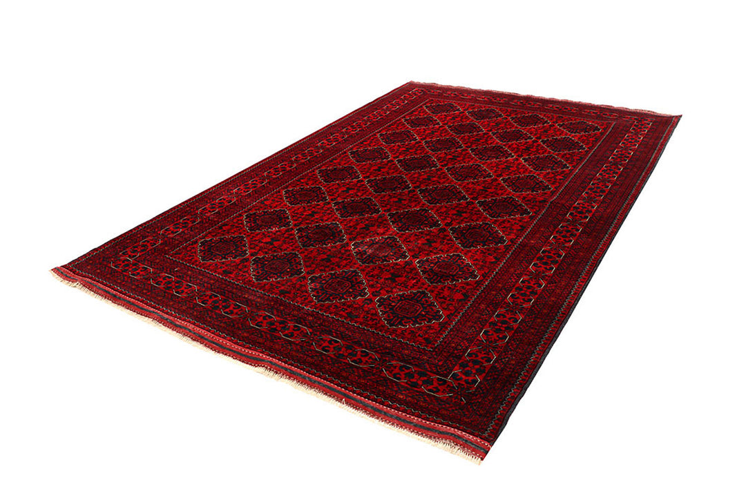 Dark Red Khal Mohammadi 6'  4" x 9'  7" - No. QA89293