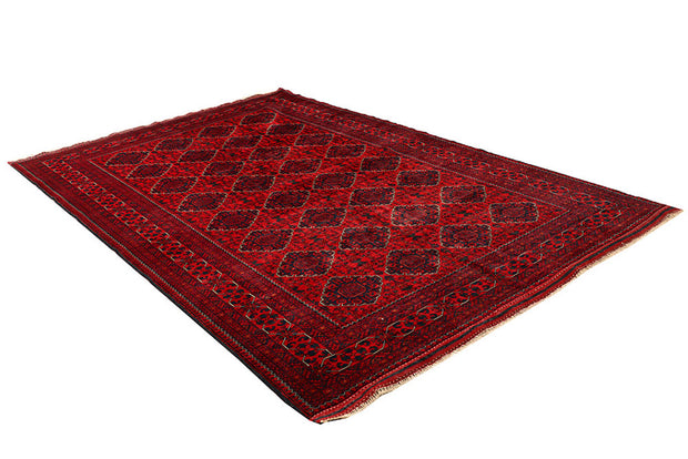 Dark Red Khal Mohammadi 6'  4" x 9'  7" - No. QA89293