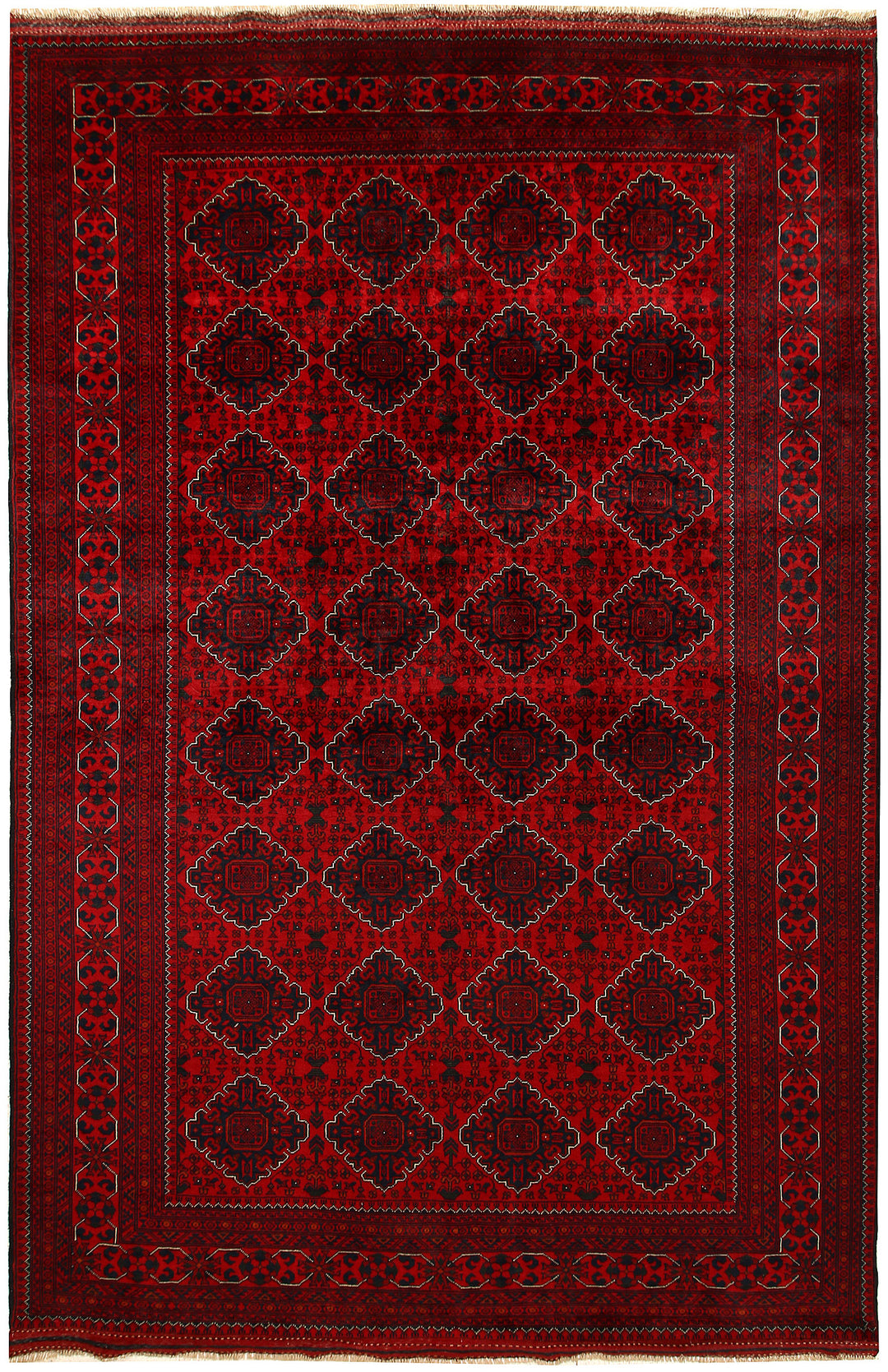 Dark Red Khal Mohammadi 6' 4 x 9' 7 - No. 67029 - ALRUG Rug Store