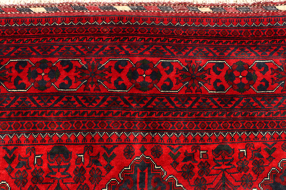 Dark Red Khal Mohammadi 6' 6 x 9' 9 - No. 67030 - ALRUG Rug Store