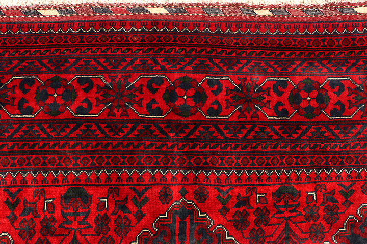 Dark Red Khal Mohammadi 6' 6 x 9' 9 - No. 67030 - ALRUG Rug Store