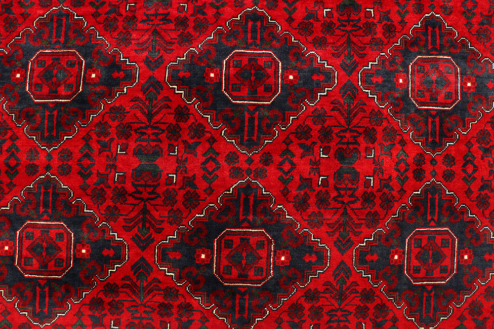 Dark Red Khal Mohammadi 6' 6 x 9' 9 - No. 67030 - ALRUG Rug Store