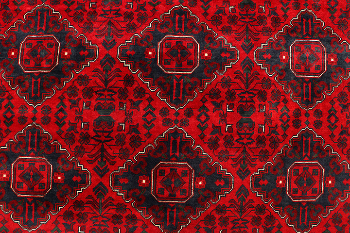 Dark Red Khal Mohammadi 6' 6 x 9' 9 - No. 67030 - ALRUG Rug Store