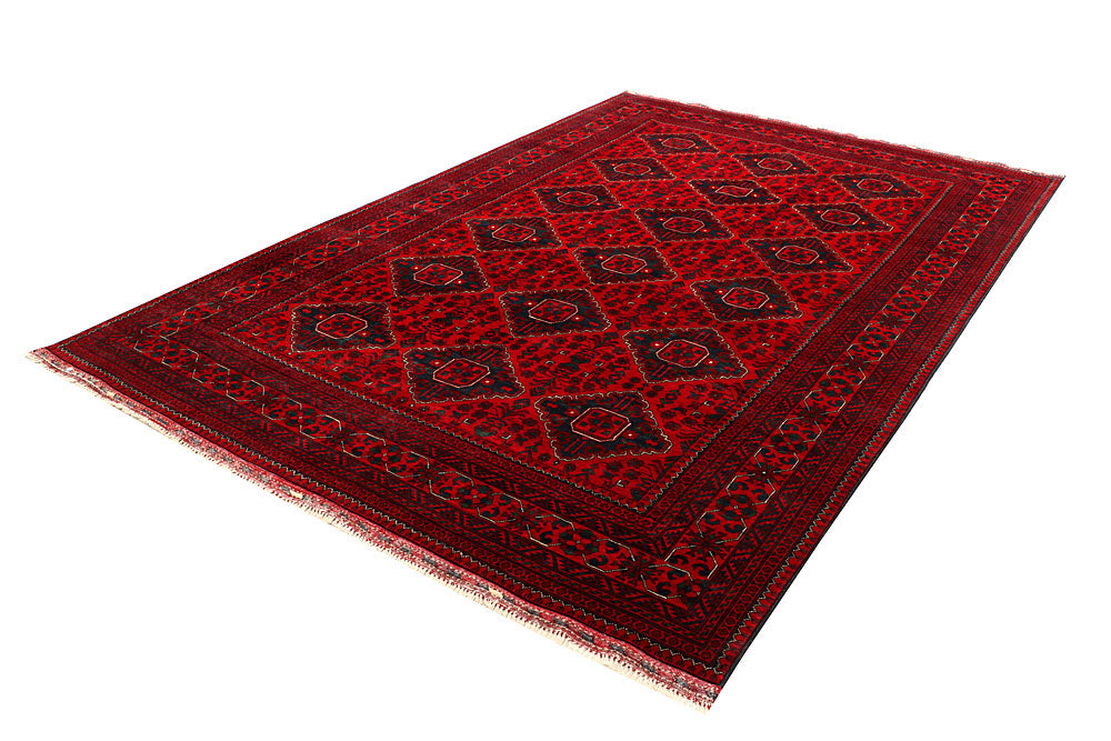 Dark Red Khal Mohammadi 6' 6 x 9' 9 - No. 67030 - ALRUG Rug Store
