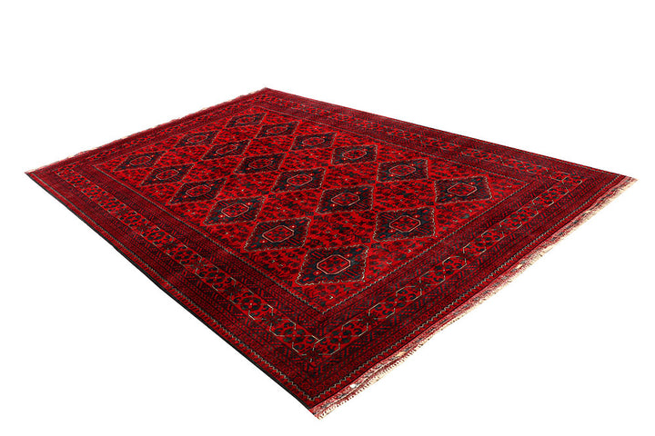 Dark Red Khal Mohammadi 6' 6 x 9' 9 - No. 67030 - ALRUG Rug Store