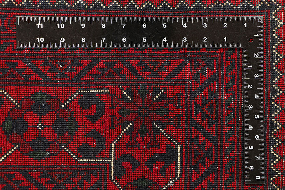 Dark Red Khal Mohammadi 6' 6 x 9' 9 - No. 67030 - ALRUG Rug Store