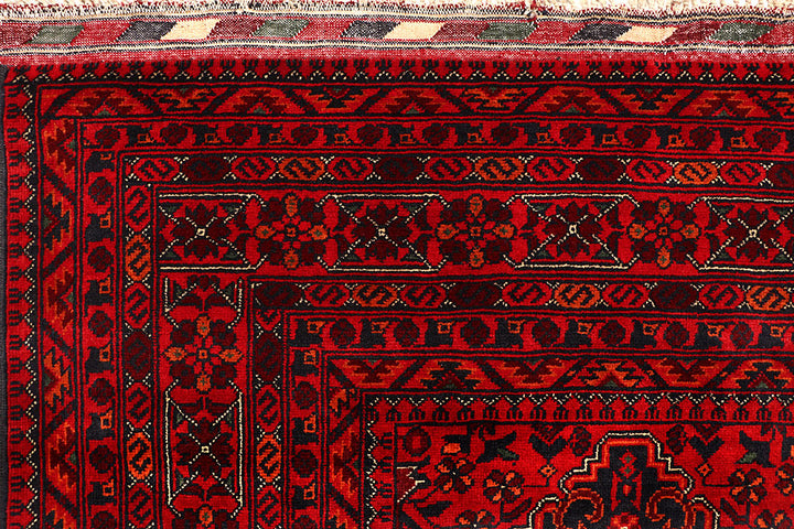 Dark Red Khal Mohammadi 6' 6 x 9' 9 - No. 67031 - ALRUG Rug Store