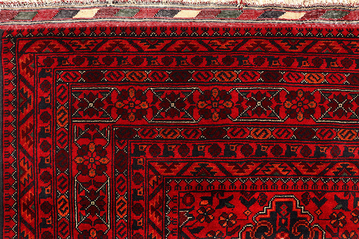 Dark Red Khal Mohammadi 6'  6" x 9'  9" - No. QA96112