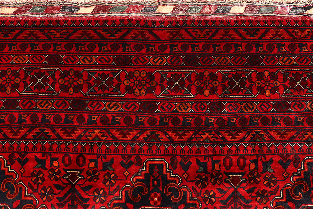 Dark Red Khal Mohammadi 6' 6 x 9' 9 - No. 67031 - ALRUG Rug Store