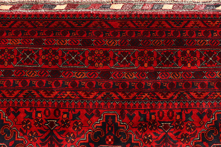 Dark Red Khal Mohammadi 6' 6 x 9' 9 - No. 67031 - ALRUG Rug Store