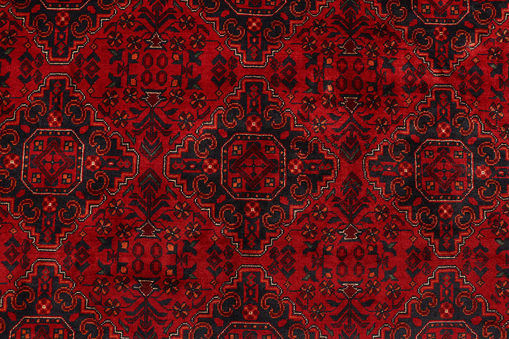 Dark Red Khal Mohammadi 6' 6 x 9' 9 - No. 67031 - ALRUG Rug Store