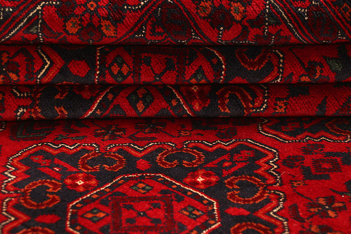 Dark Red Khal Mohammadi 6' 6 x 9' 9 - No. 67031 - ALRUG Rug Store