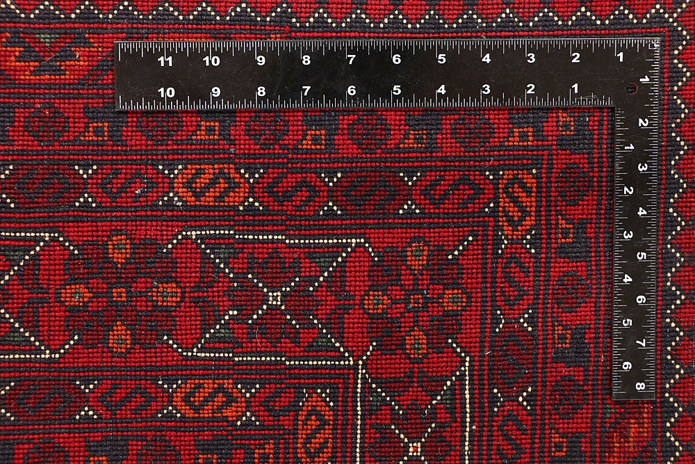 Dark Red Khal Mohammadi 6' 6 x 9' 9 - No. 67031 - ALRUG Rug Store