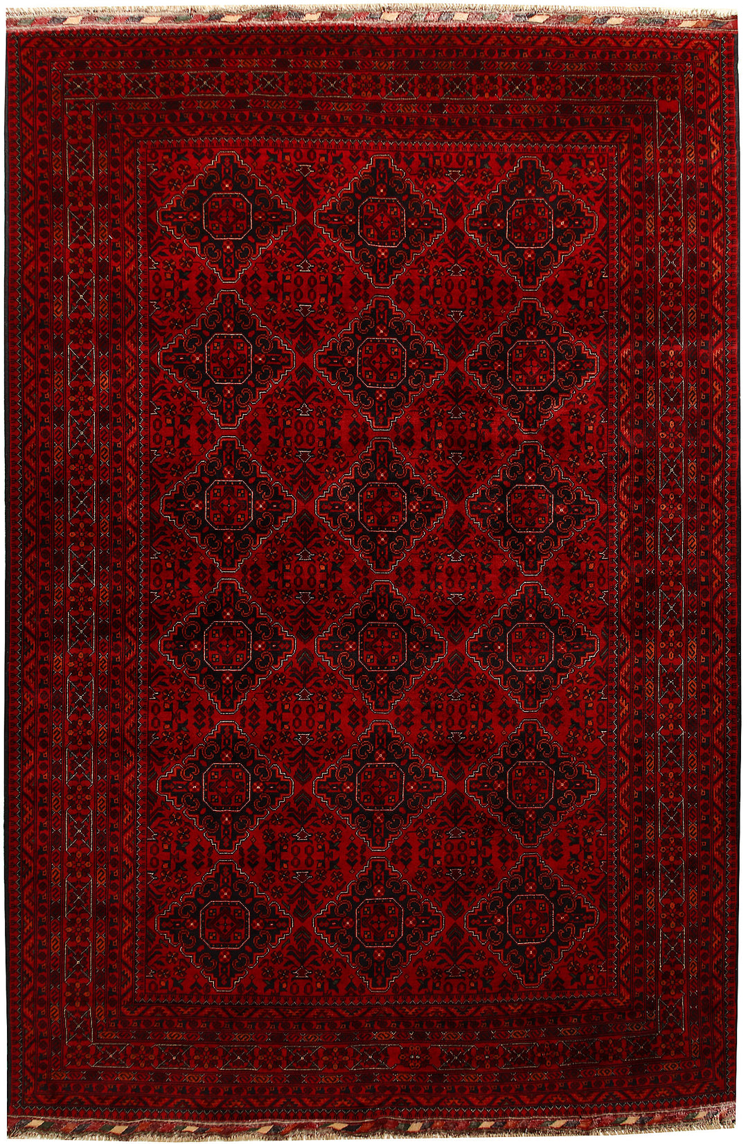 Dark Red Khal Mohammadi 6' 6 x 9' 9 - No. 67031 - ALRUG Rug Store