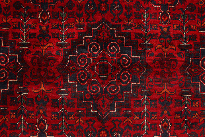Dark Red Khal Mohammadi 6' 6 x 9' 7 - No. 67032 - ALRUG Rug Store
