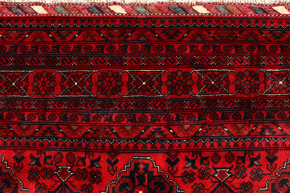 Dark Red Khal Mohammadi 6' 7 x 9' 6 - No. 67033 - ALRUG Rug Store