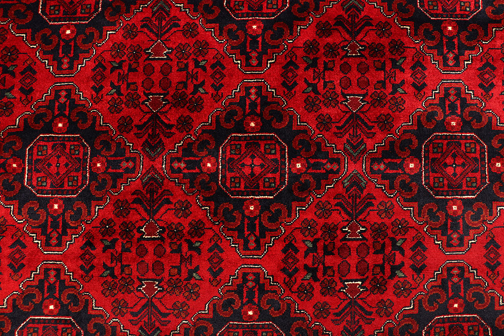 Dark Red Khal Mohammadi 6' 7 x 9' 6 - No. 67033 - ALRUG Rug Store