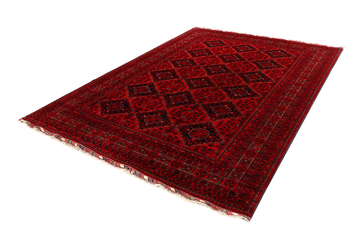 Dark Red Khal Mohammadi 6' 7 x 9' 6 - No. 67033 - ALRUG Rug Store