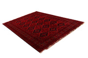 Dark Red Khal Mohammadi 6' 7 x 9' 6 - No. 67033 - ALRUG Rug Store